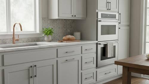 Alzassbg 10 Pack Brushed Black Nickel Cabinet Pulls, 6-1/4 Inch(160mm) Hole Centers Kitchen Cabinet Handles for Cabinets and Drawers AL3061BBN - color: Brushed Black Nickel, size: 6-1/4" Hole Center