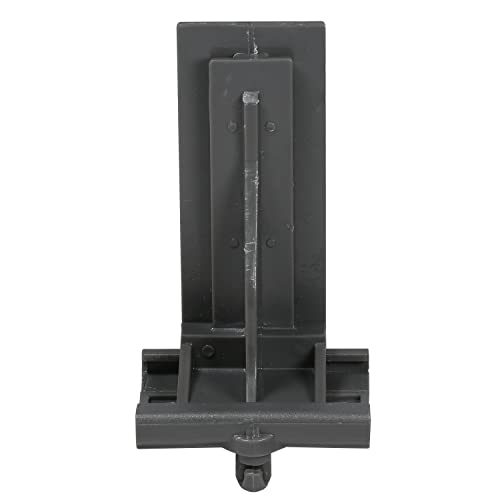 2 Pack DTC Rear Mounting Brackets Heavy Duty Drawer Slide Socket Plastic Grey Color for DTC Undermount Drawer Glides with Lengths 12"(305mm), 15" (381mm), 18" (457mm), and 21" (533.5mm) - OGA03