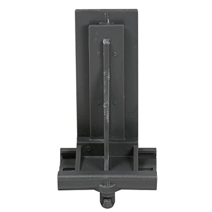 2 Pack DTC Rear Mounting Brackets Heavy Duty Drawer Slide Socket Plastic Grey Color for DTC Undermount Drawer Glides with Lengths 12"(305mm), 15" (381mm), 18" (457mm), and 21" (533.5mm) - OGA03