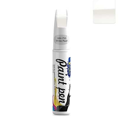 Touch Up Paint for Cars Paint Scratch Repair, Waterproof Auto Scratch Remover Pen (White Pearl) - color: White Pearl