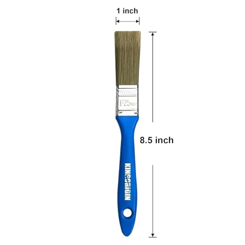 Versatile Paint Brush Set, 40 Pack, 1 Inch Paint Brushes, Small Paint Brushes for Walls, Furniture, Crafts - Detailed Painting & Larger Surface Coverage - color: 40 Pack, 1 Inch