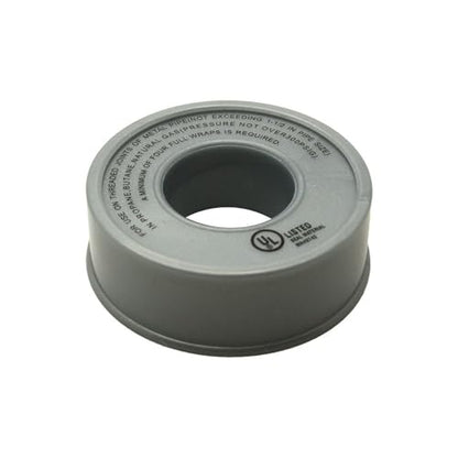 Thrifco 4400944 944-T 1/2 Inch x 260 Inch Gray Thread Sealing PTFE Stainless Steel Tape
