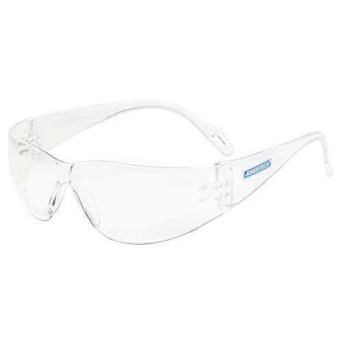 JORESTECH Kids Safety Glasses, ANSI Z87+ Compliant, Clear Impact-Resistant Polycarbonate Lenses, UV Protection, Anti-Scratch, Frameless Design (LS-375-CL)