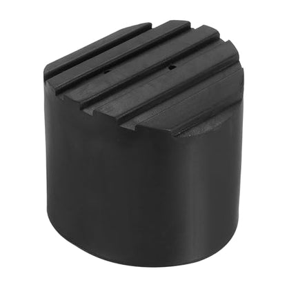 PATIKIL Ladder Non Slip Feet 2.4"/60mm, 1Pcs Rubber Round Foot Protective Mat Cushion Replacement for Telescopic Folding Extension Ladder Protection, Black - color: 60mm