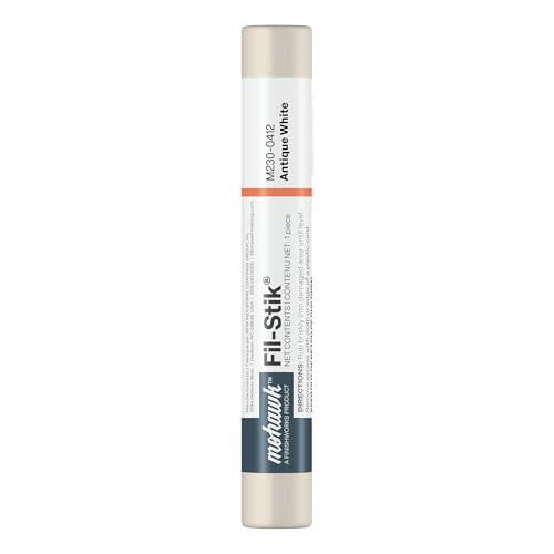 Mohawk Fil-Stik Wax Putty Stick for Wood Repair, Antique White M230-0412, 1 Count