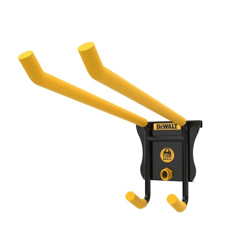 DEWALT Tool Organizer, Standard Double Hook for Long Handled tools, DEWALT Workshop Storage System Compatible (DWST82815) - style: Standard Double Hook