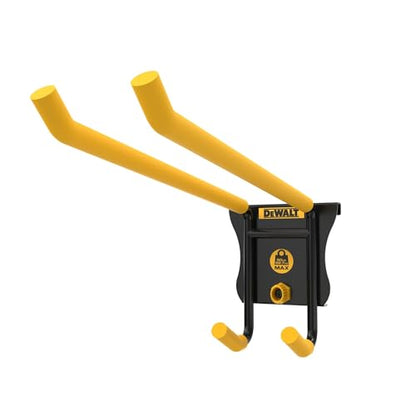 DEWALT Tool Organizer, Standard Double Hook for Long Handled tools, DEWALT Workshop Storage System Compatible (DWST82815) - style: Standard Double Hook