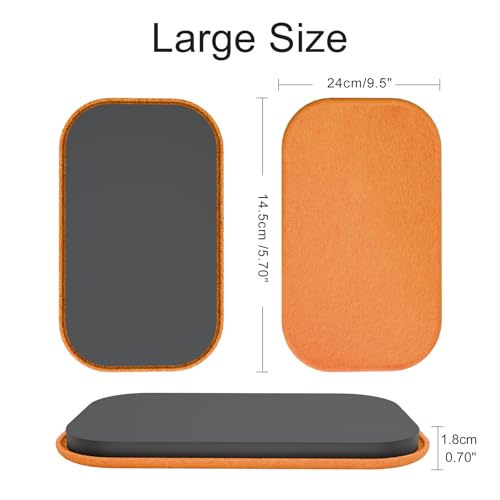 8 Pcs Furniture Sliders, Furniture Movers for Hardwood Floors & Carpet, Heavy Duty Furniture Sliders for Smooth Glide-9 1/2" XL - size: 9 1/2"