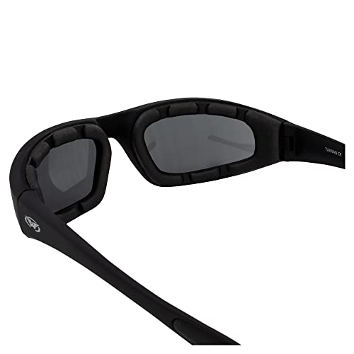 Global Vision Eyewear Kickback Sunglasses with EVA Foam - color: Smoke Lens