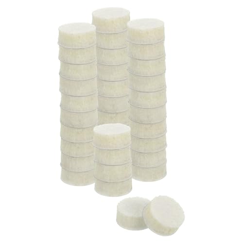 uxcell Furniture Pads, 36Pcs 0.5" - Round Self Adhesive Felt Furniture Pads, Floor Protectors for Furniture Feet Chairs Legs Hardwood Floors (Beige) - size: 0.5"