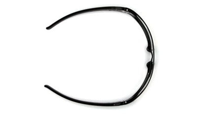 Pyramex Goliath Safety Eyewear Black Frame Clear Anti Fog Lens - color: Black Frame/Gray Lens