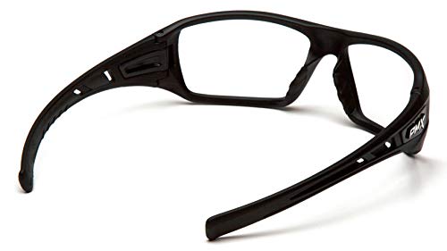 Pyramex SB10410D Velar, Black Frame/Clear Lens - color: Black Frame / Clear Lens