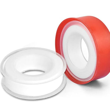 PTFE Thread Sealant Tape Leak Proof Solution Versatile PTFE Plumbing Tape Simple for Kitchen & Bathroom Pipe Connection