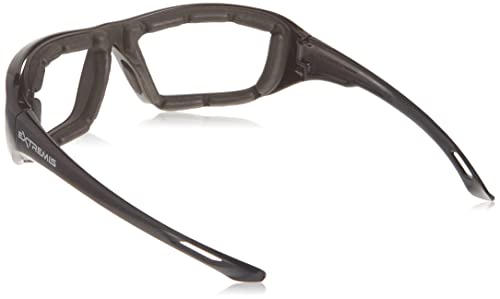 Radians XT1-11 Extremis Full Black Frame Safety Glasses with Clear Anti-Fog Lens - color: Clear Anti-fog, size: 1 Unit