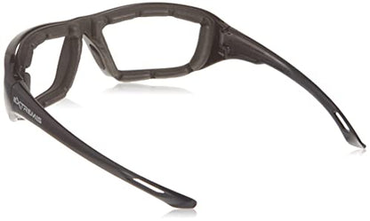 Radians XT1-11 Extremis Full Black Frame Safety Glasses with Clear Anti-Fog Lens - color: Clear Anti-fog, size: 1 Unit