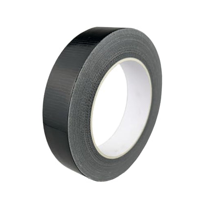 Multi-Purpose Duct Tape 1 Inch x 33 Yards, Heavy Duty, Waterproof, Great for Repairs, Packaging, Arts Crafts and DIY Projects (Black) - color: Black