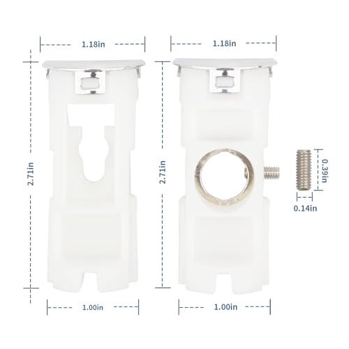 DA61-07540A Upgraded Version for Samsung Refrigerator Freezer Handle Support Samsung Freezer Door Handle Replacement Kit