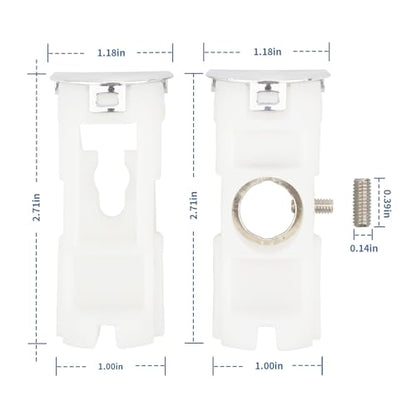 DA61-07540A Upgraded Version for Samsung Refrigerator Freezer Handle Support Samsung Freezer Door Handle Replacement Kit