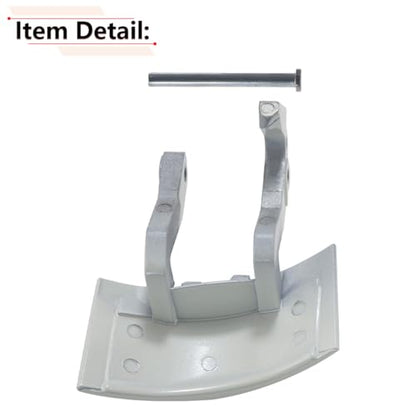 RLB-HILON Metal Left Door Handle Repair Kits Compatible with Honda CRZ CR-Z 2011 2012 2013 2014 2015 Year, White Color