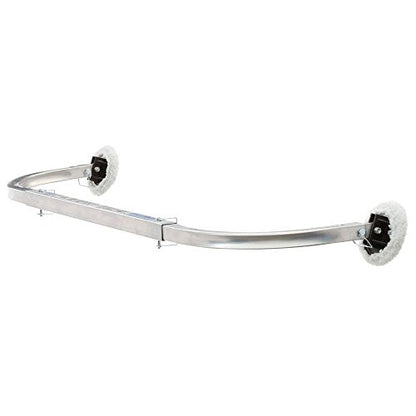 Werner 97P Adjustable True Grip Stabilizer and Surface Protectors for Extension Ladders, Silver
