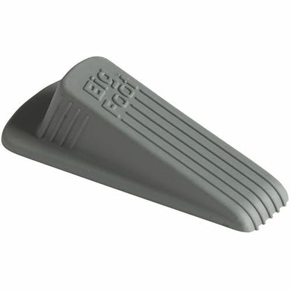 Master Caster Big Foot Doorstop, 4.75 x 2 x 1.25 Inches, Gray, 1/Pack (00941)