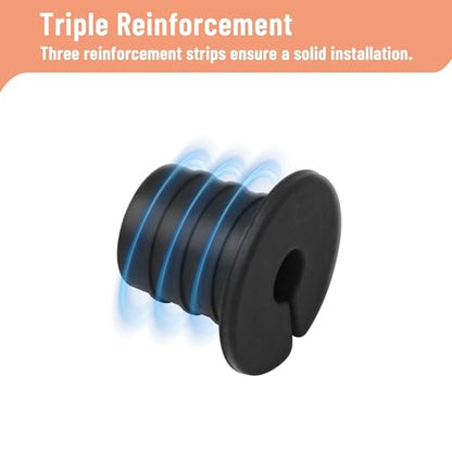 Cable Grommet Routing Kit for Starlink for 3/4 inch Wall Hole, Starlink Accessories, Silicone Cable Wall Pass, Starlink Anti-Slip Wall Grommets for Cables (3/4 inch) 2 Pcs - size: 3/4 Inch 2pcs