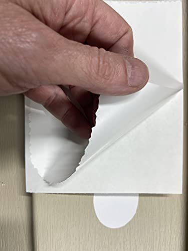 Stepsaver Products USA Made Vinyl Siding Repair Patch Kit (4, 6"x 6") - size: 6"x 6"