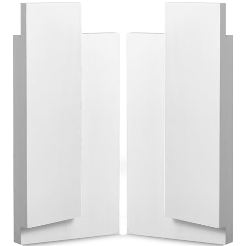 CroBlissful Pine Wood Door Frame Rot Repair Kit, 4-9/16" W X 12" L All-in-One Exterior Door Jamb Reinforcement Kit for Inward-Opening Doors & Window Sills, Durable Wetproof Paint, DIY Friendly - size: 4-9/16" W X 12" L