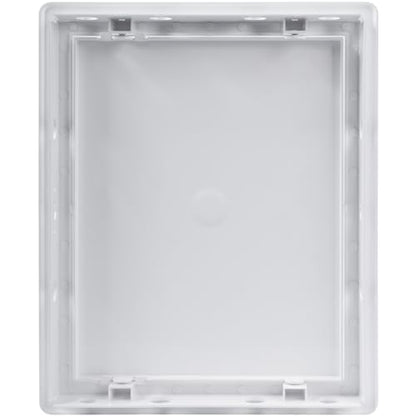 Vent Systems White ABS Plastic - Access Panel 8 x 10 Inch - Access Panel with Door for Drywall, Wall and Ceiling Electrical and Plumbing Service Wall Hole Cover - Exterior Dimensions 8.6x10.6 Inches - size: 8 X 10 Inch / 200 X 250 Mm