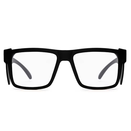 UV400 Bluelight Transition Photochromic Safety Glases Anti Scratch and Impact Resistant,Meets ANSI Z87.1 Standard - color: Matte Black