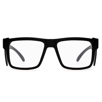UV400 Bluelight Transition Photochromic Safety Glases Anti Scratch and Impact Resistant,Meets ANSI Z87.1 Standard - color: Matte Black