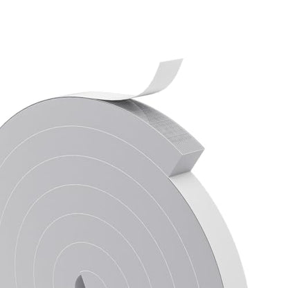 1"×1" EVA Foam Strip with Adhesive Weather Stripping Tape Larger Foam Weather Stripping Strip for Large Gap Insulation (1"×1",6.5FT,Grey) - color: Gray, size: 6.5ft (1"×1")