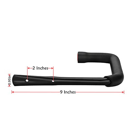 Garage Storage Ladders Hooks, 6 Pack Heavy Duty Utility Hanger, 9.8IN Wall Mount Rack Safely Holds 50 Pounds