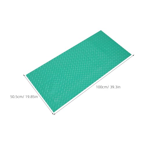 Telescoping Ladder Non Slip Mat - Replacement Step Ladder Stabilizer Pad Large Oil-Resistant Plastic Sheet for Kitchen Garage Commercial Floor