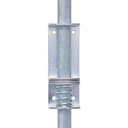 Ladder Leveler Pair, 18.5-22.44in Adjustable Extension Ladder Leg Ground Leveler with Engraved Anti-Slip Pattern Steel Pole, Universal Stair Ladder Stabilizer, Ladder Aide Leveling Feet