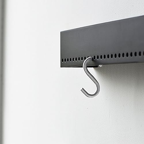 FDKJEJC 2 Pack 3.3-Inch Heavy Duty S Hooks, 304 Stainless Steel Swing Hammock Hooks, Maximum Load Capacity 557 lbs