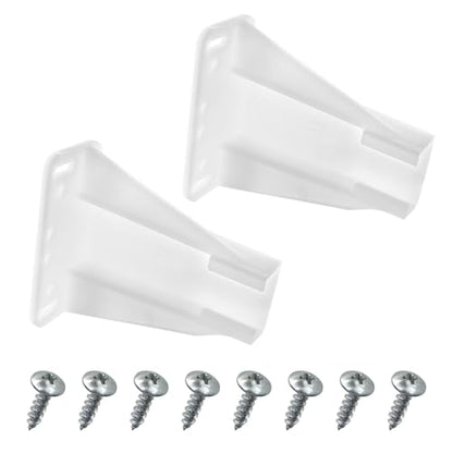 Drawer Side Track Brackets R 7240 for Prime-Line, Adjustable Track Socket, for Rear Drawer Track Socket Repair - size: R 7240