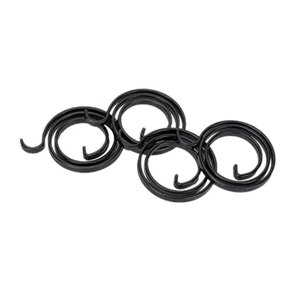 heyous 5pcs Torsion Return Springs Black Turn Replacement Spring for The Door Handle