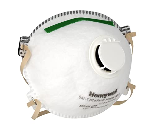 Honeywell NIOSH-Approved N95 Respirator Mask with Exhalation Valve for Airborne Particulates (RWS-54006)
