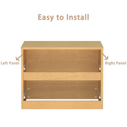 12 Inch Drawer Slides Kit, Undermount Drawer Rails Side Mount Slide Hardware, Bottom Mount Replacement Steel Tracks for Dresser Drawers Cabinet, Heavy Duty White 4PCS