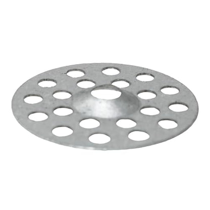 200PCS 1 Inch Plaster Wall Repair Washers Insulation Nail Gaskets Silver Special for Wall Ceiling Drywall Hole Fixing Galvanized Metal Composite Board Fixing Lock Washers