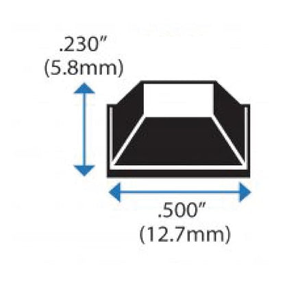 White Rubber Feet (50 Pack) Self Stick Bumper Pads - Made in USA - Adhesive Square Bumpers for Electronics, Speakers, Laptop, Appliances, Furniture, Computers - color: White, size: 50pc Small