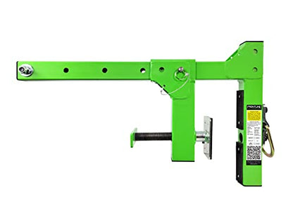 Frontline Fall Protection ROP16 Parapet Adjustable Non-Penetrating Anchor | Lightweight and Portable | Fast and Easy Set-up |High Strength ASTM Rated Steel | OSHA and ANSI Complaint