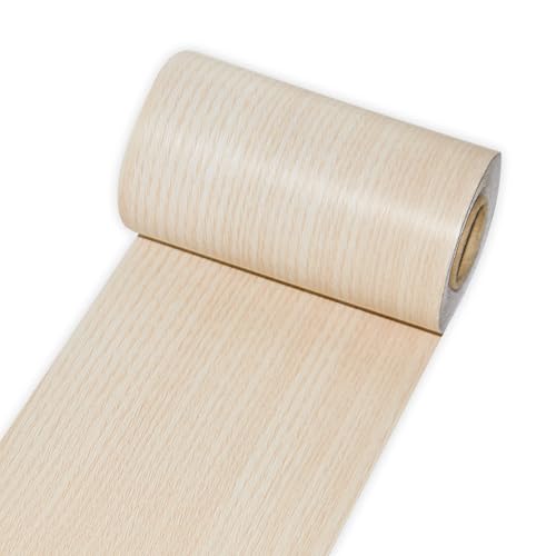 Self Adhesive Grain Tape for Mirrors, 4 inch X 32 ft Decorative Duct Tape Wood Repair Tape, Grayish White Wood Grain Repair Patch for Tables, Floor, Bathroom, Cabinets, Handicraft DIY - color: Grayish White