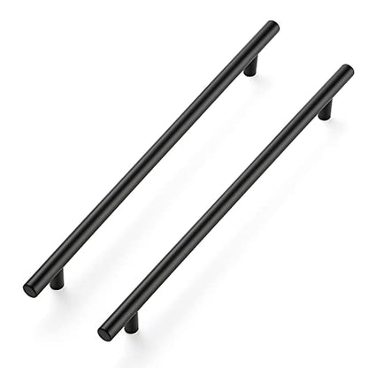 Ravinte 10 Inch Cabinet Handles Matte Black Stainless Steel Kitchen Cupboard Hardware Cabinet Handles 12-1/2"Length,10" Hole Center 10 Pack - size: 12-1/2 Inch（10 Inch Hole Center）