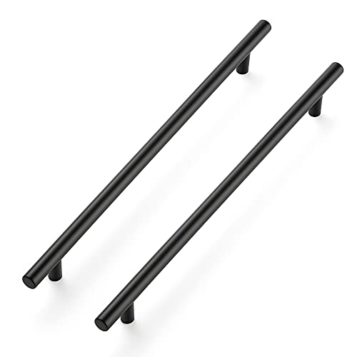 Ravinte 10 Inch Cabinet Handles Matte Black Stainless Steel Kitchen Cupboard Hardware Cabinet Handles 12-1/2"Length,10" Hole Center 10 Pack - size: 12-1/2 Inch（10 Inch Hole Center）