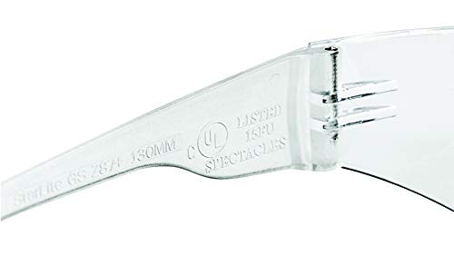 Gateway Safety 4679B UL-Certified Starlite Safety Glasses, Clear fX2 Anti-Fog Lens, Clear Temple (Pack of 100) - size: Pack of 100