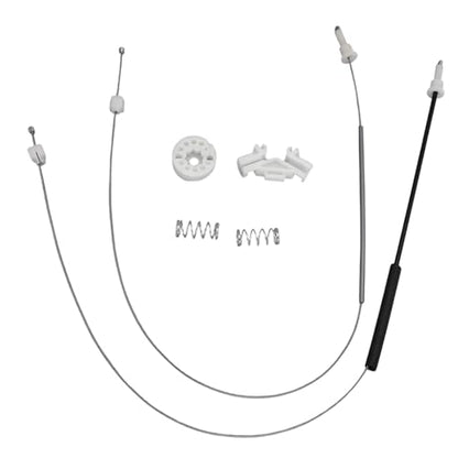 Window Regulator Repair Kit for 2000-2009 Honda S2000 Passenger Side, Fix Dropped Window Cable, Replace OEM 72210-S2A-G02, Easy Install Solution