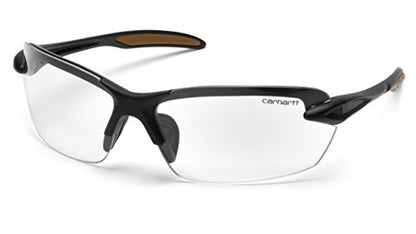 Carhartt unisex-adult Spokane - color: Clear Lens/ Black Frame With Capture Clam Packaging