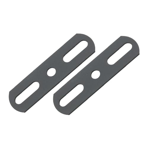 2PCS Black Metal Steel Fixed Bracket Connector Heavy Duty Repair Panel Adjustable Fasteners Furniture Leg Assembly Components